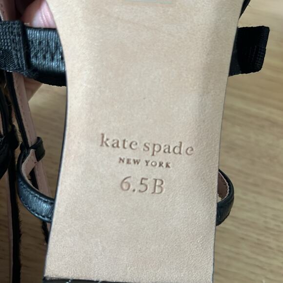 Kate Spade Womens Maritza Pointed Toe Calf Hair Slingback Flats Size 6.5 - Picture 12 of 13